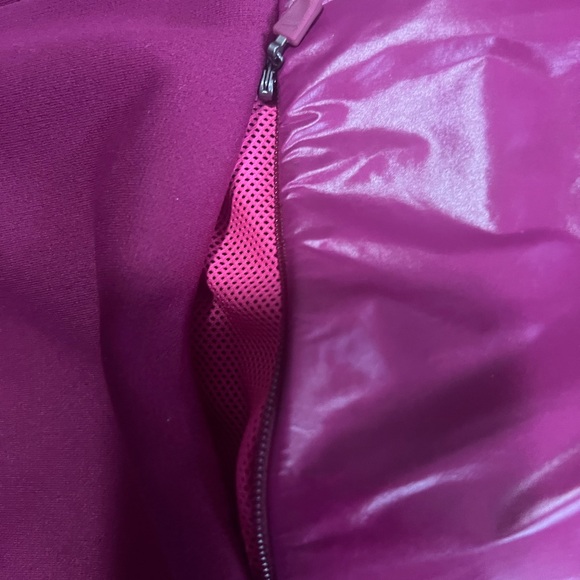 Nike Thermafit Shiny Vinyl Fleece-Lined Hooded Jacket - Picture 6 of 12